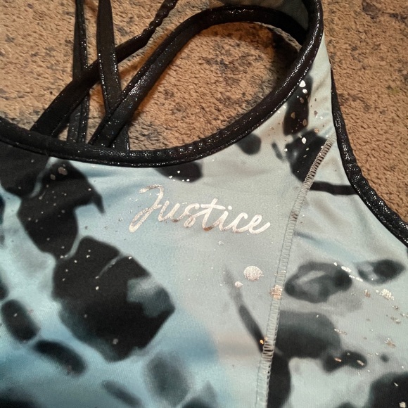 Girls size 12/14 Reversible Justice Bra. - Picture 2 of 7